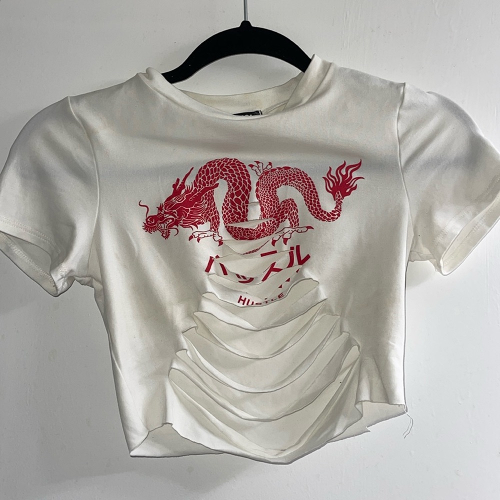 Cut out crop top